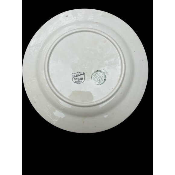 Decorative Wheeling China Plate With Old Kennett Friends Meeting House Design 10 - Picture 5 of 6